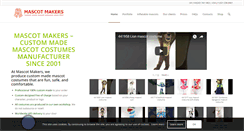 Desktop Screenshot of mascotmakers.com